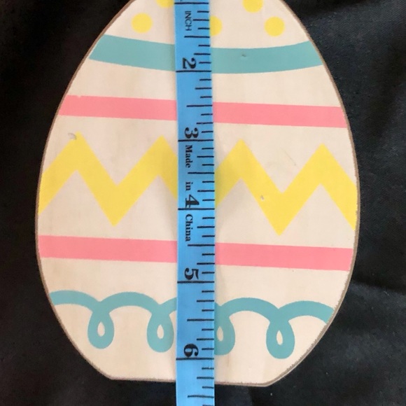 NWT (2) Pc. Easter/Spring Reversible Block Set, New - Picture 12 of 16